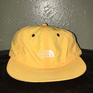 The North Face Yellow Cap